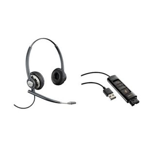 🟠 BOGO - Plantronics HW720 Headset, DA80 Audio Processor